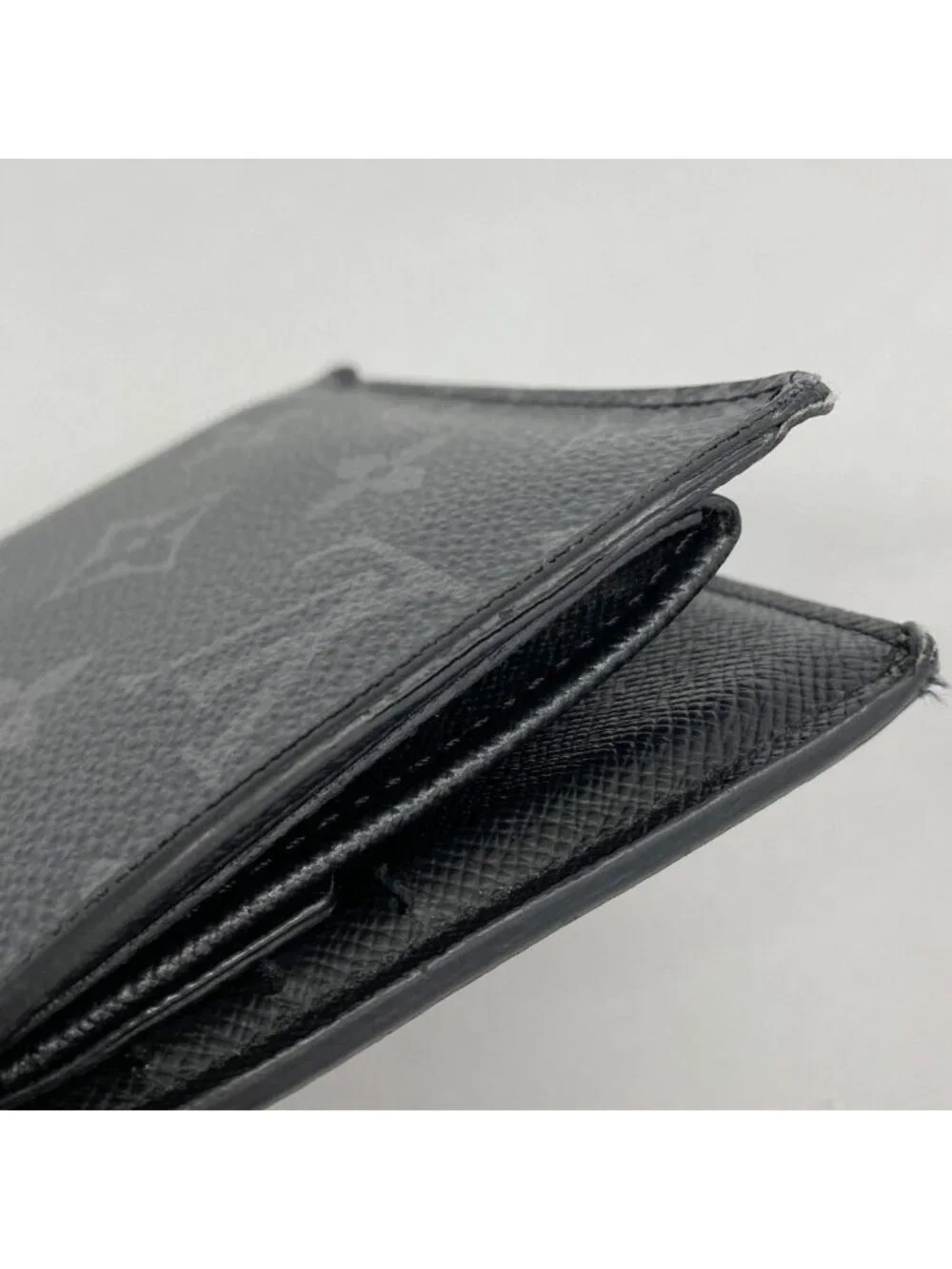 Louis Vuitton Wallet Monogram Eclipse Portefeuille Marco NM Black